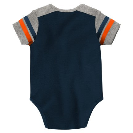 Newborn/Infant Chicago Bears Short Sleeve Creeper