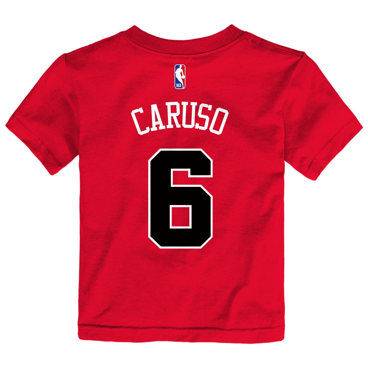 Toddler Alex Caruso Red Chicago Bulls Name & Number T-Shirt
