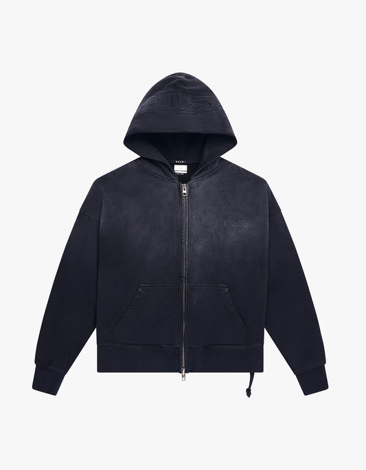 Intruder Ekcess Zip Hoodie - Jet Black