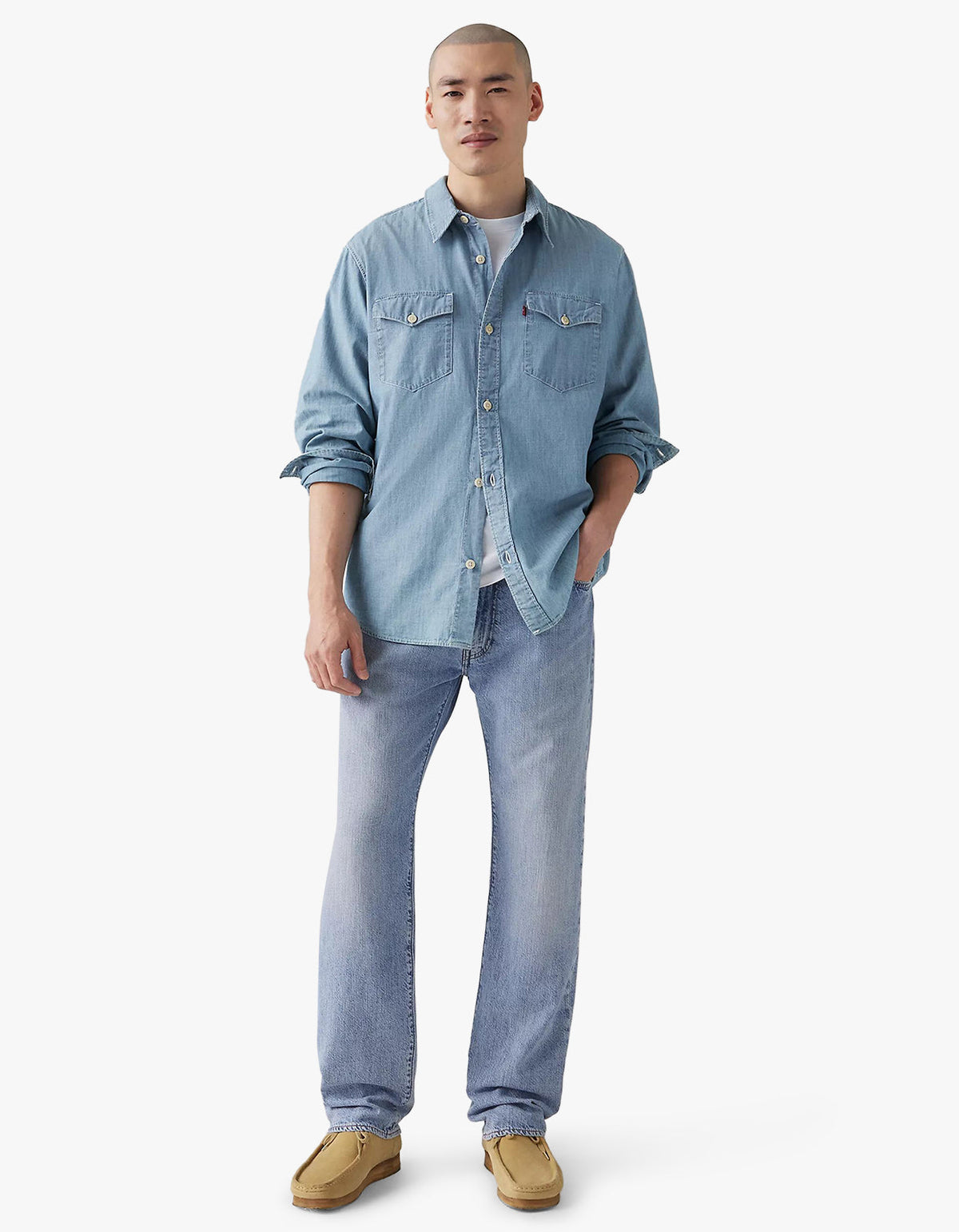 555 Relaxed Straight Jeans - Call Me Again LTWT