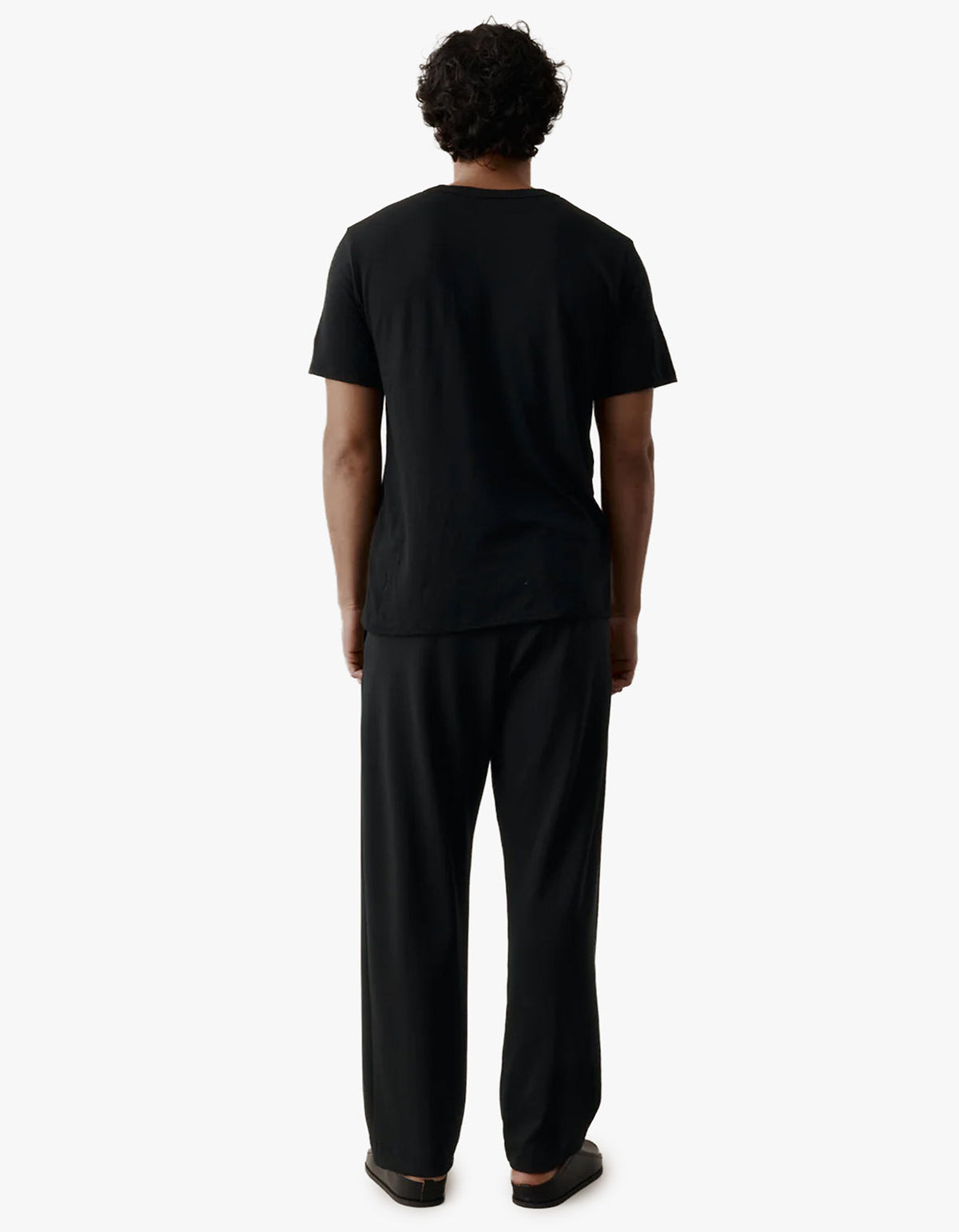 Mens Foundation Merino Tee - Black
