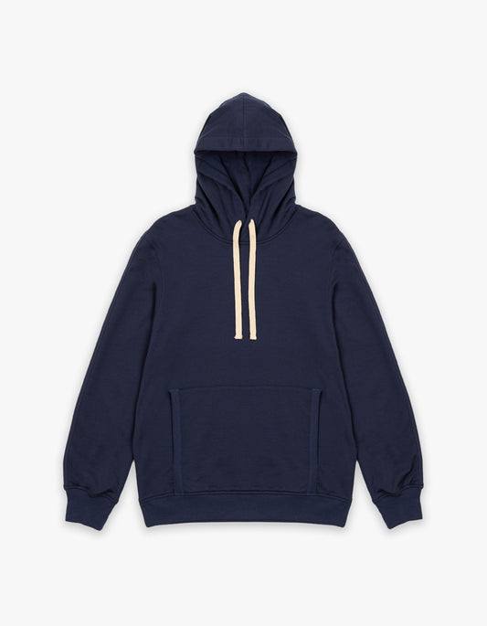 Mens Foundation Merino Hoodie - Navy