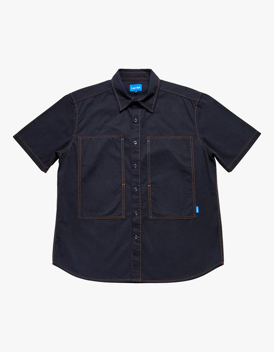 Cliff Short Sleeve Shirt - Navy