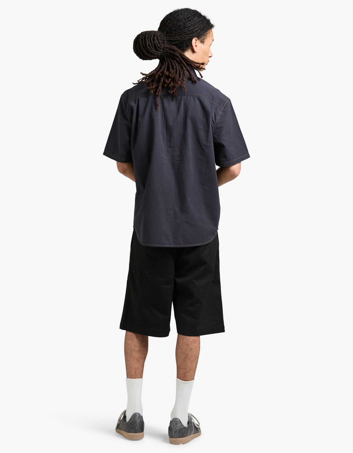 Cliff Short Sleeve Shirt - Navy