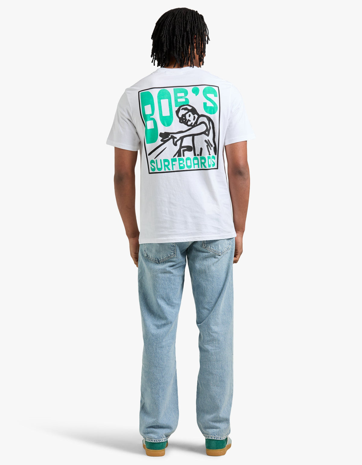Pinched Rails Tee - White