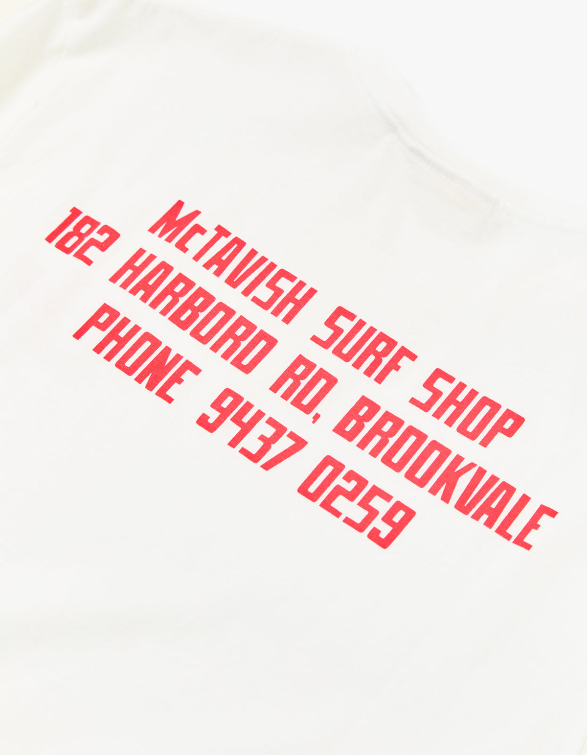 Brookvale Surf Shop Tee - White