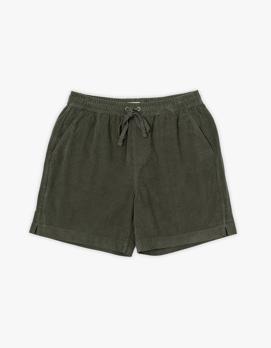 Cord Shorts - Slate