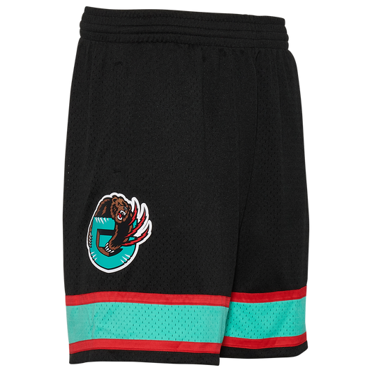 Men's Vancouver Grizzlies Mitchell & Ness Hardwood Classics Team Swingman Shorts - Black