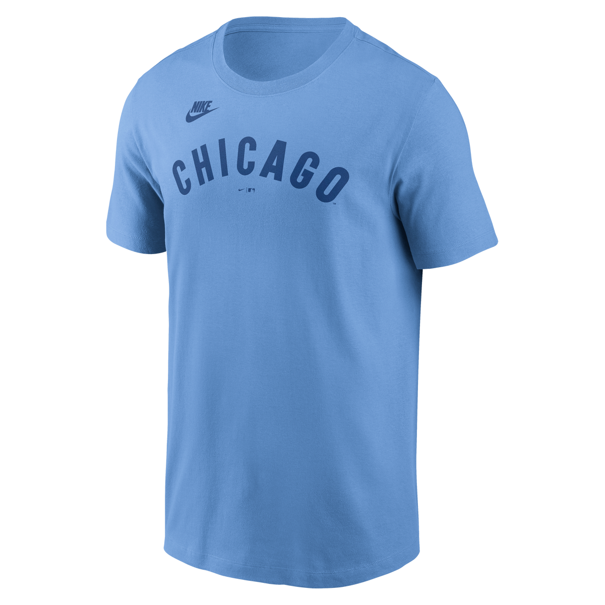 Men's Chicago Cubs Nike Cooperstown 78 Valor Blue T-Shirt
