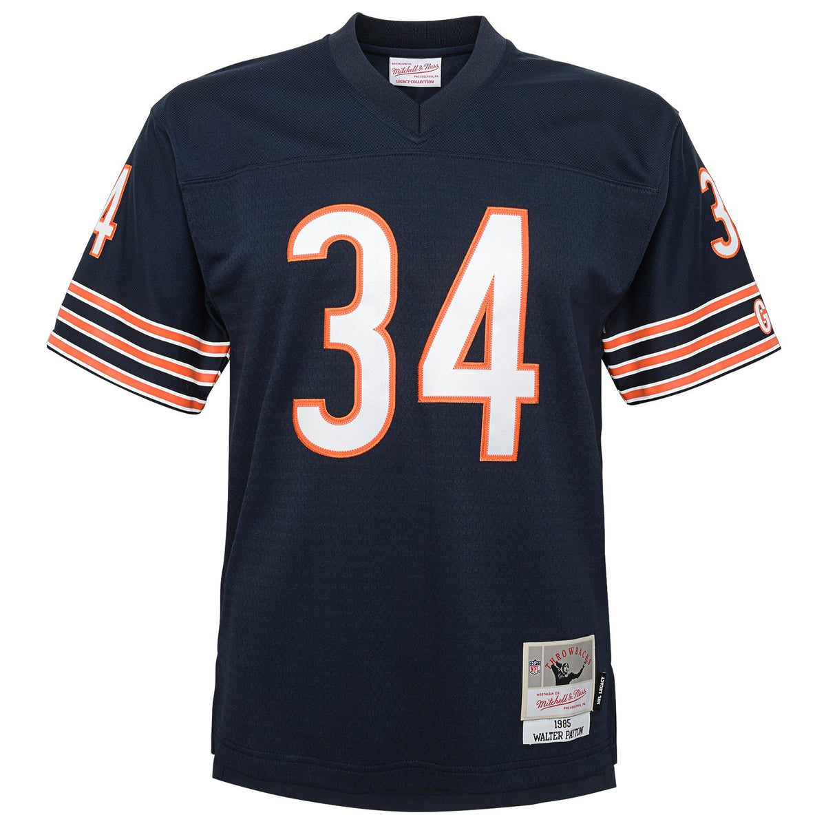 Youth Chicago Bears Walter Payton Mitchell & Ness Navy 1985 Retired Player Vintage Replica Jersey