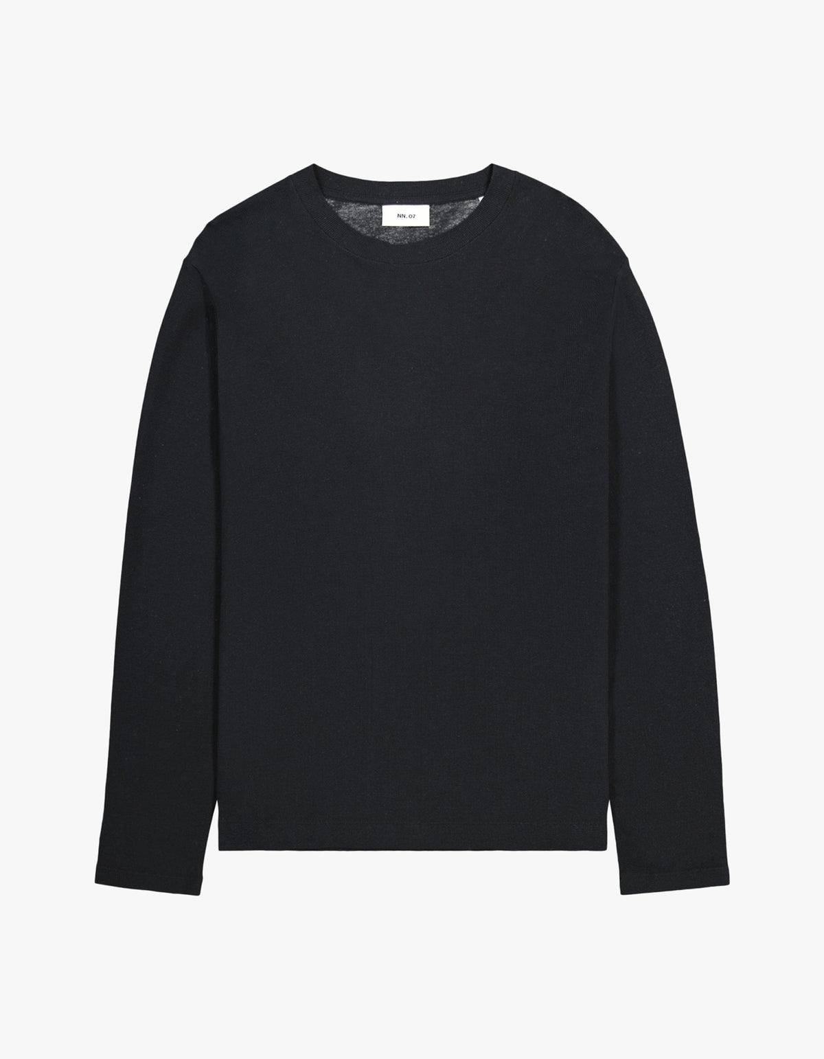 Clive L/S Waffle 3323 - 999 Black