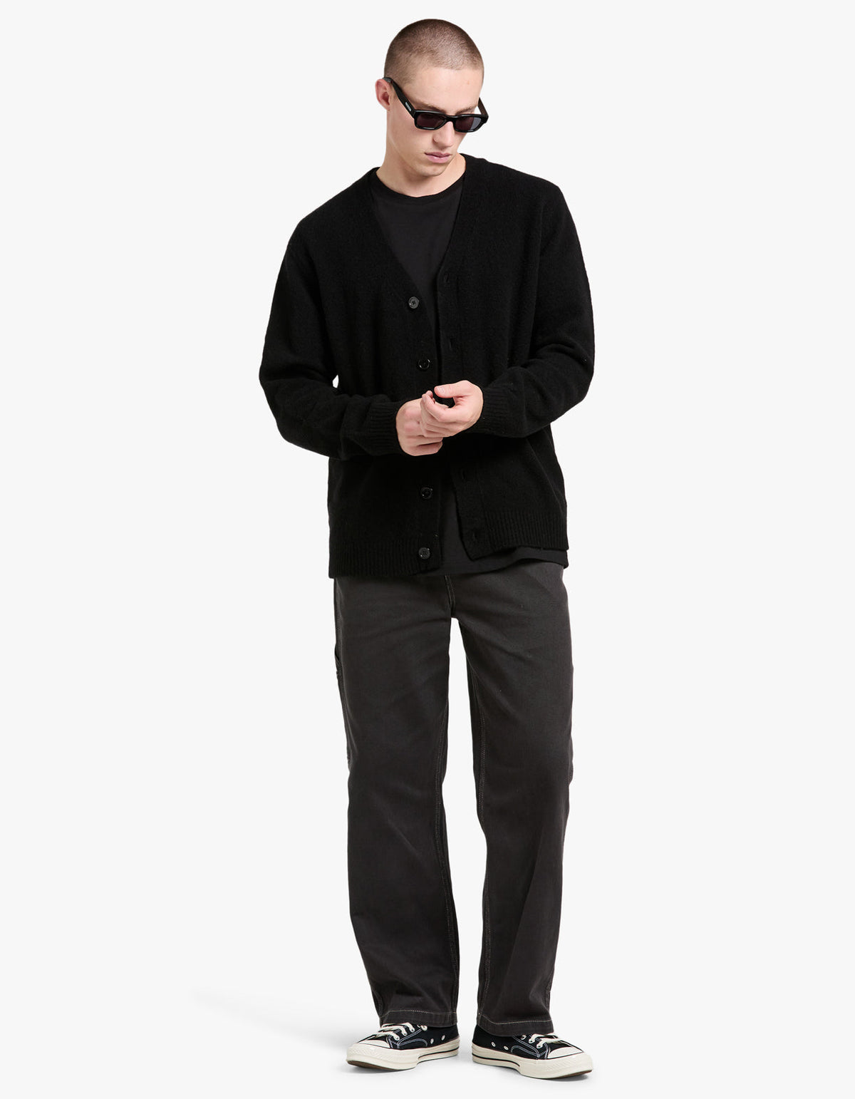John Cardigan 6683 - Black 999