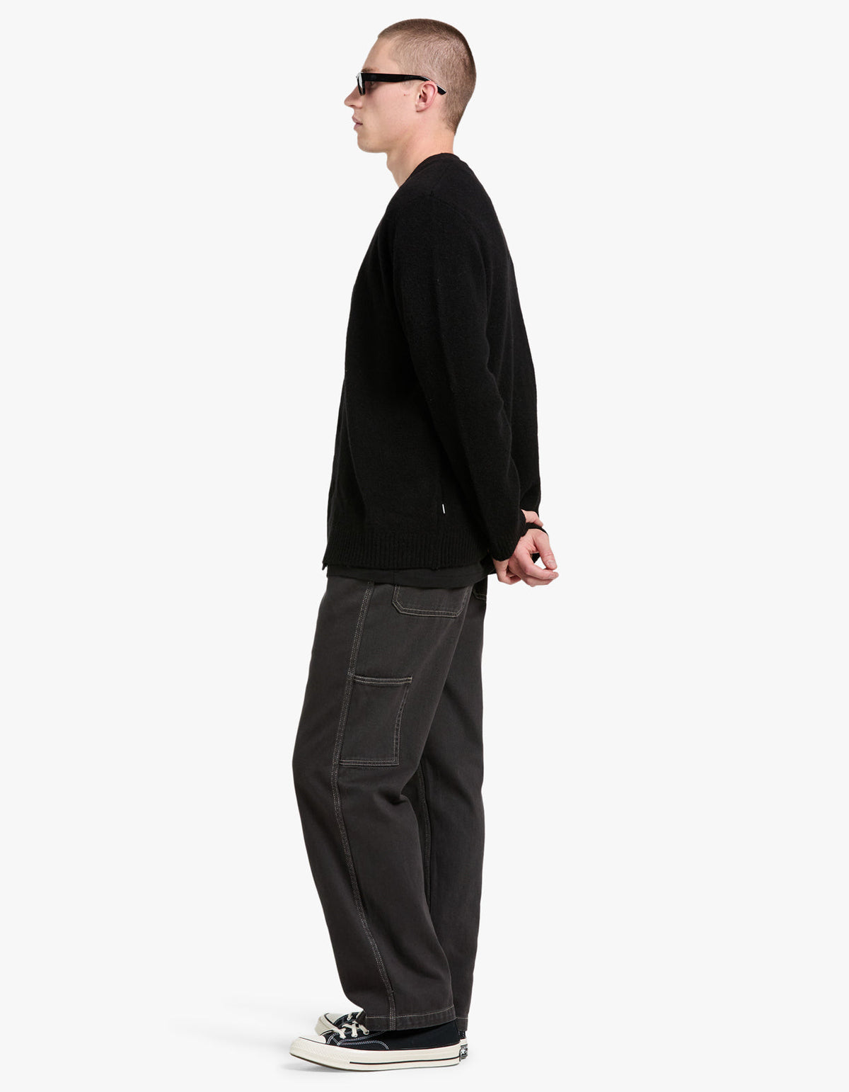 John Cardigan 6683 - Black 999