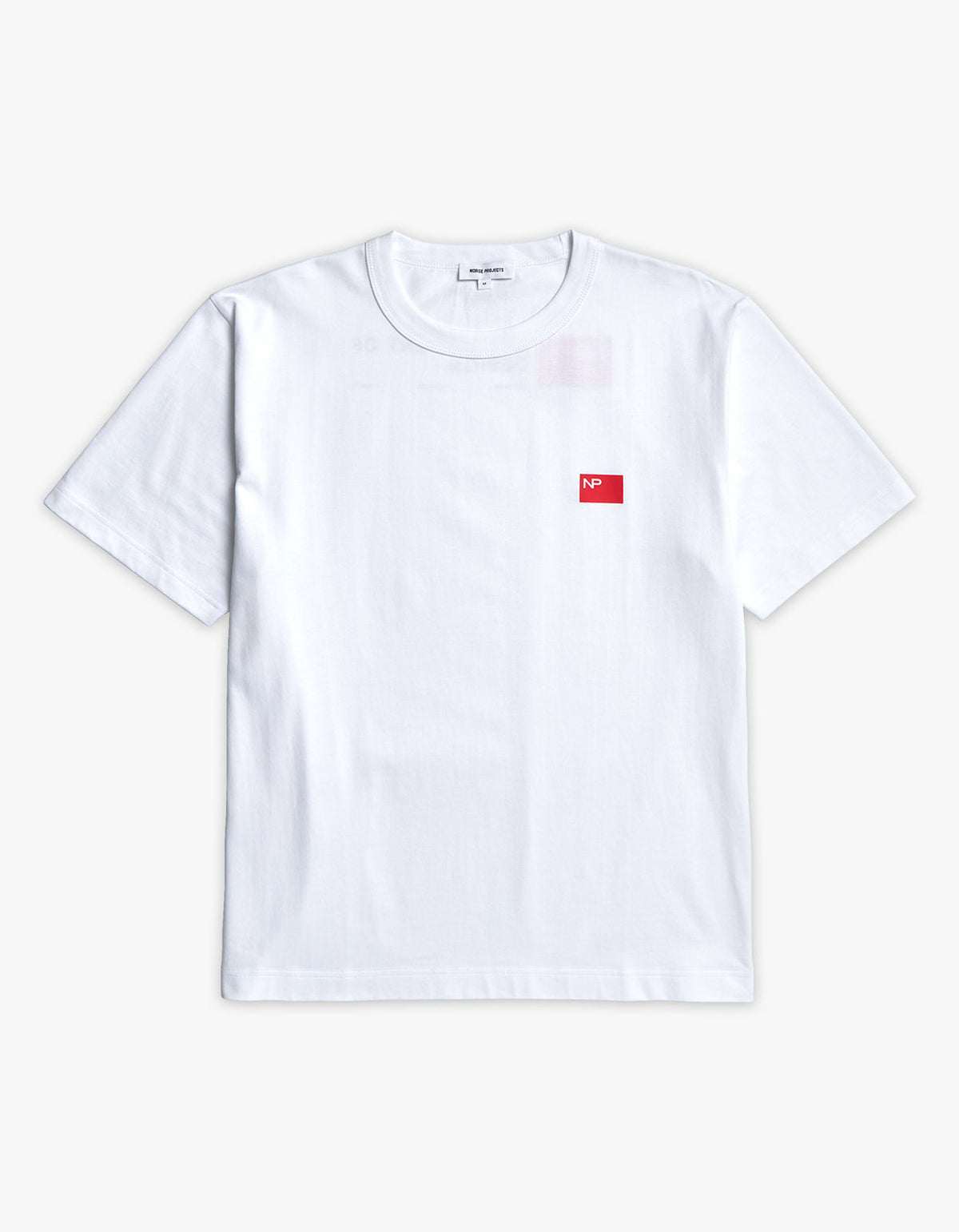 Holger Organic Department Print T Shirt - White