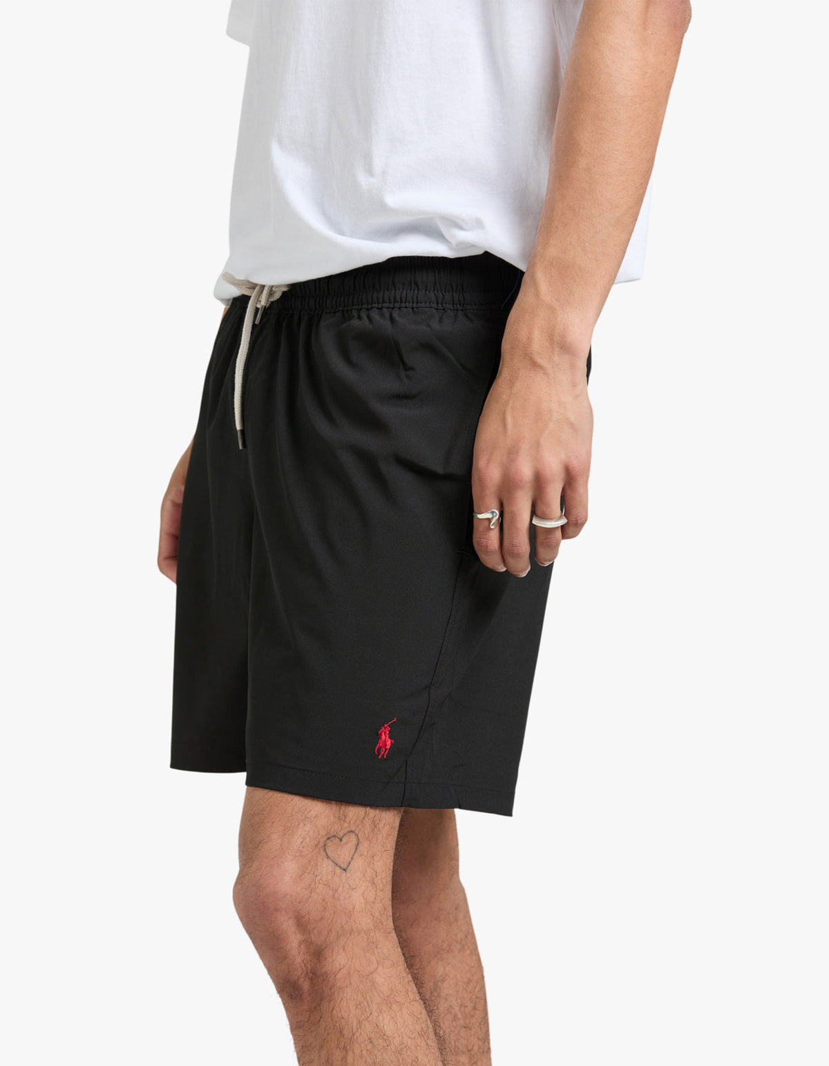 5.5 inch Traveler Swim Trunk - Polo Black
