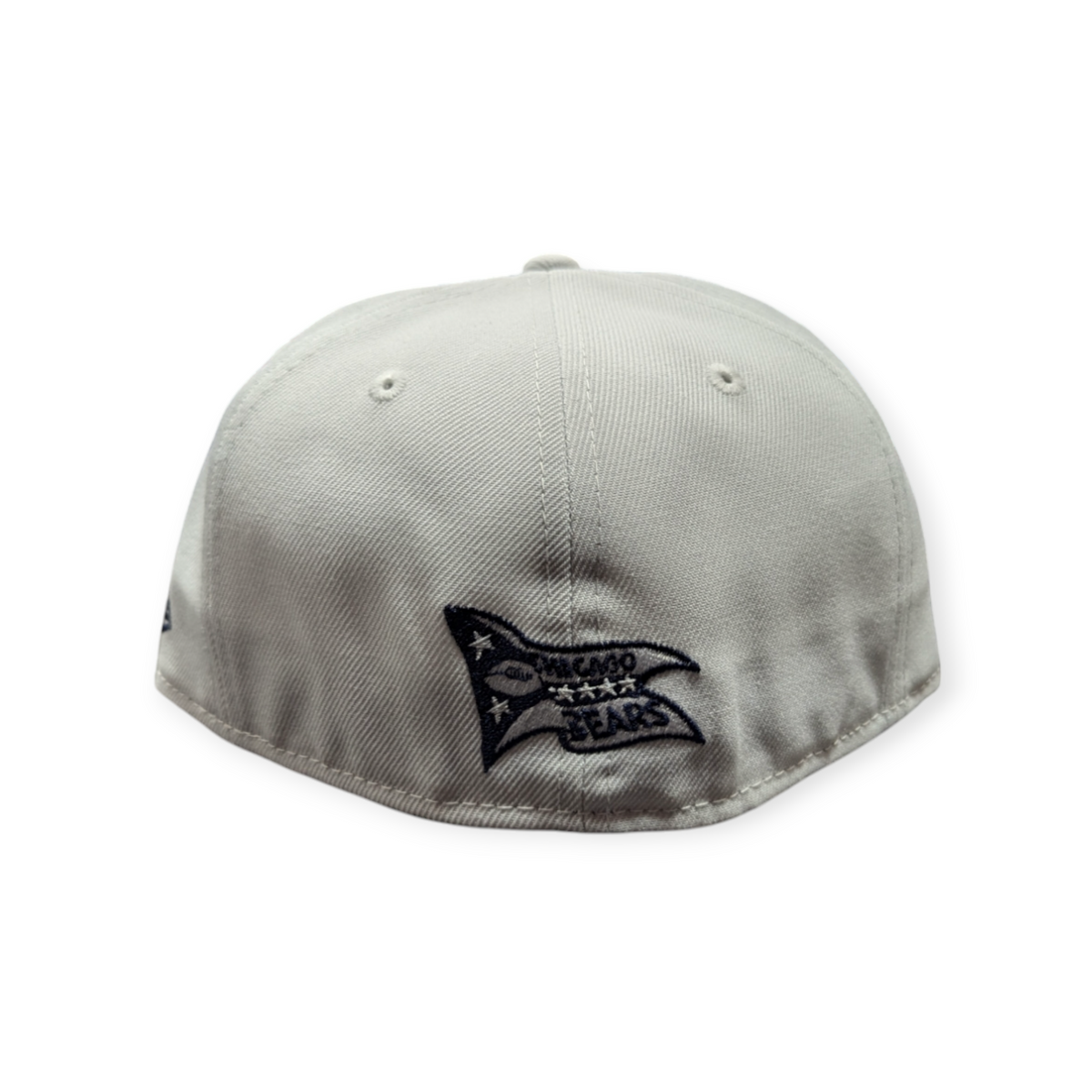 Chicago Bears New Era Optic White Gridiron Traditions B 59FIFTY Fitted Hat
