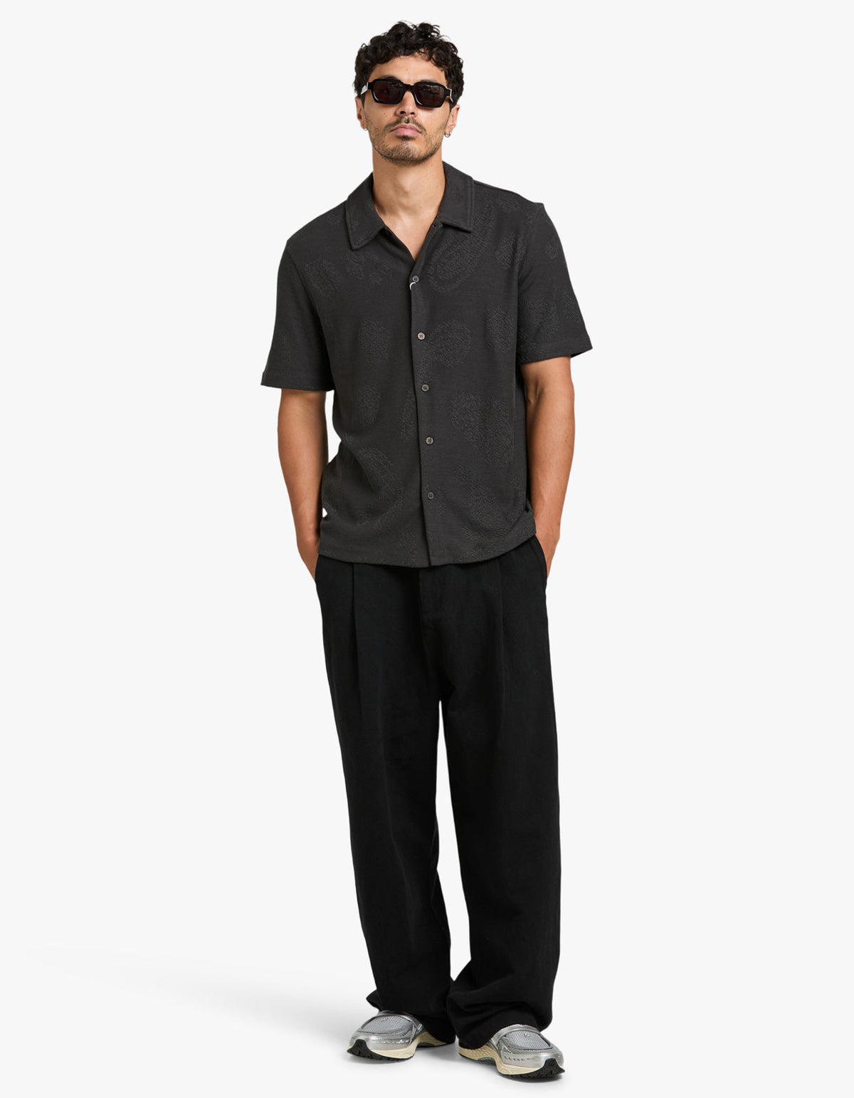 Sakvist Shirt 15857 - Dark Paisley