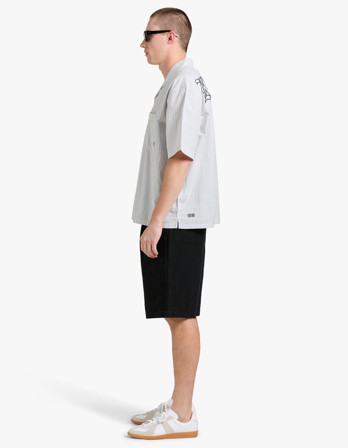 Diner S/S Shirt - Blue Stripe
