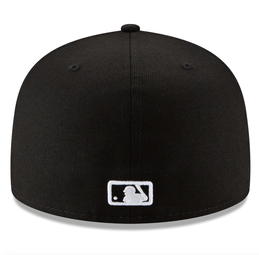 Los Angeles Dodgers New Era B-Dub 59FIFTY Fitted Hat - Black