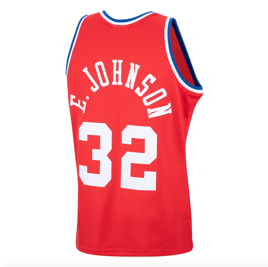 Men's Magic Johnson Mitchell & Ness Western Conference 1988 All-Star Hardwood Classics Swingman Jersey - Red
