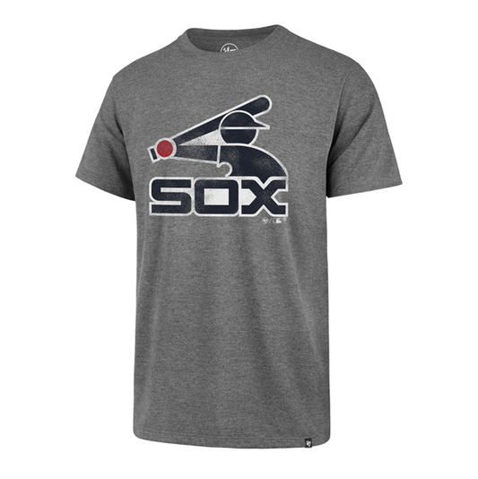 Men’s Chicago White Sox Batterman Logo Slate Gray ’47 Imprint Club Tee