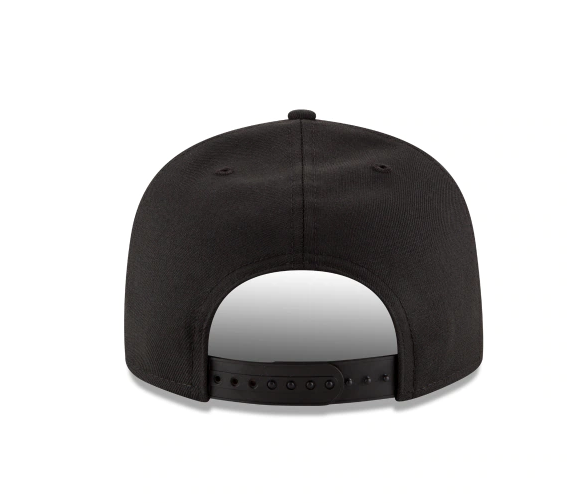 Chicago Bears New Era Black and White 9FIFTY Adjustable Hat - Black