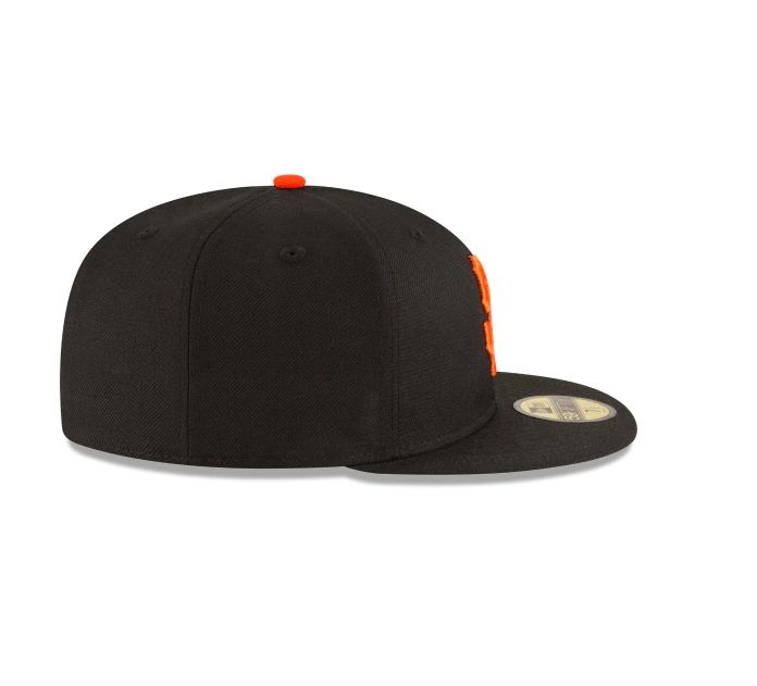 San Francisco Giants New Era 2002 World Series Wool 59FIFTY Fitted Hat - Black