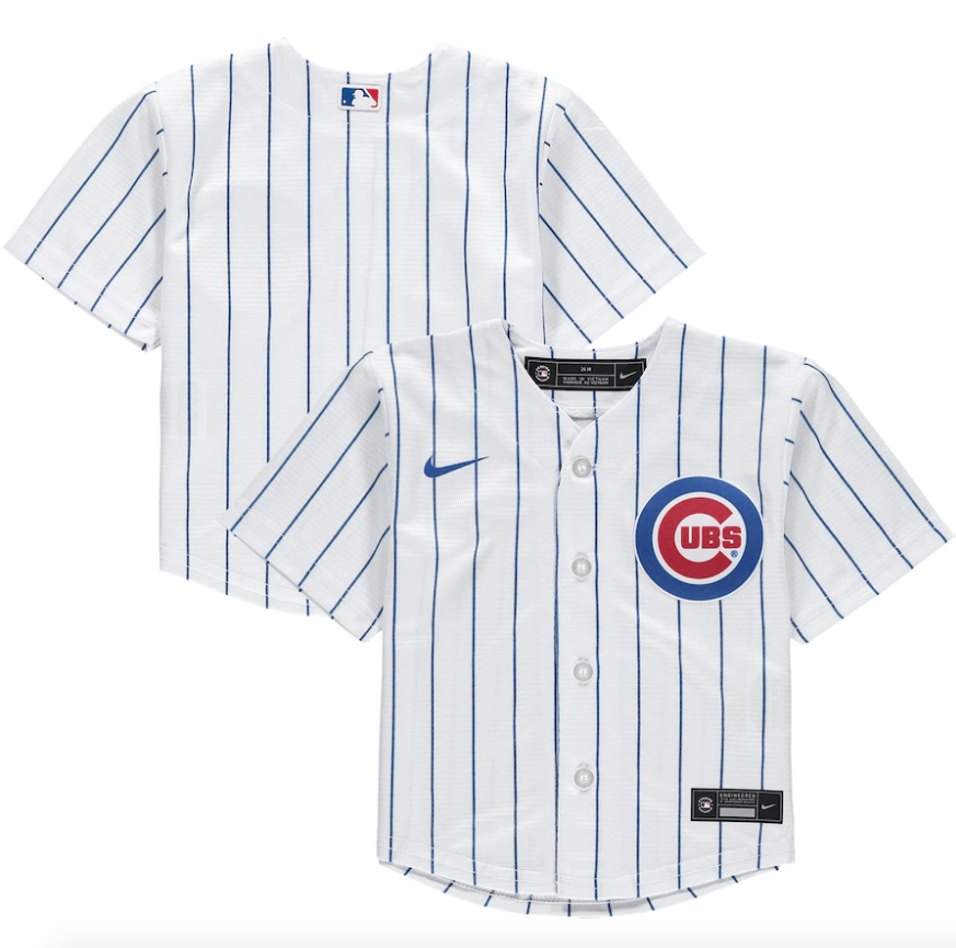 Infant Chicago Cubs Nike Home White Replica Team Jersey