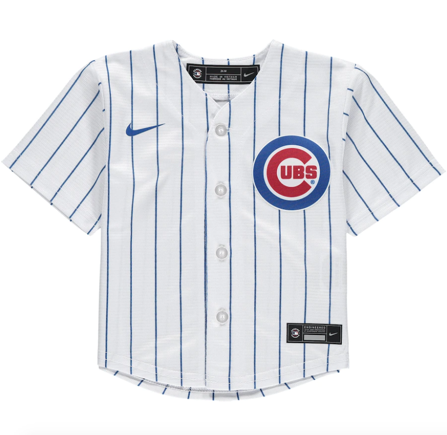 Infant Chicago Cubs Nike Home White Replica Team Jersey 2.0