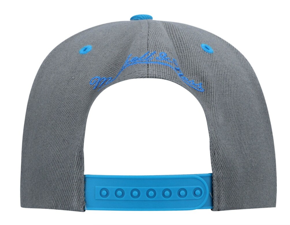 Men's Mitchell & Ness Silver/Blue Orlando Magic Hardwood Classics Reload 2.0 Snapback Adjustable Hat