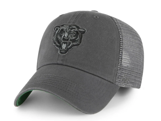 Chicago Bears '47 Trawler Clean Up Trucker Snapback Hat – Charcoal