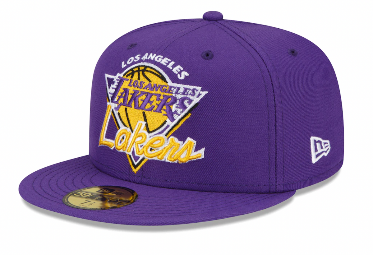Men's Los Angeles Lakers NBA 2021 Tip Off New Era Purple 59FIFTY Fitted Hat