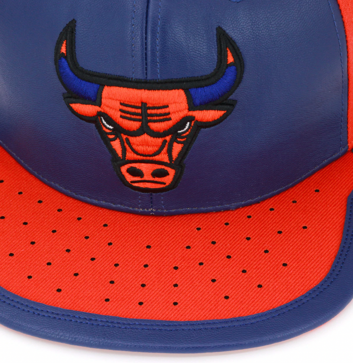 Chicago Bulls Day One Knicks Orange/Navy Mitchell & Ness Snapback Hat