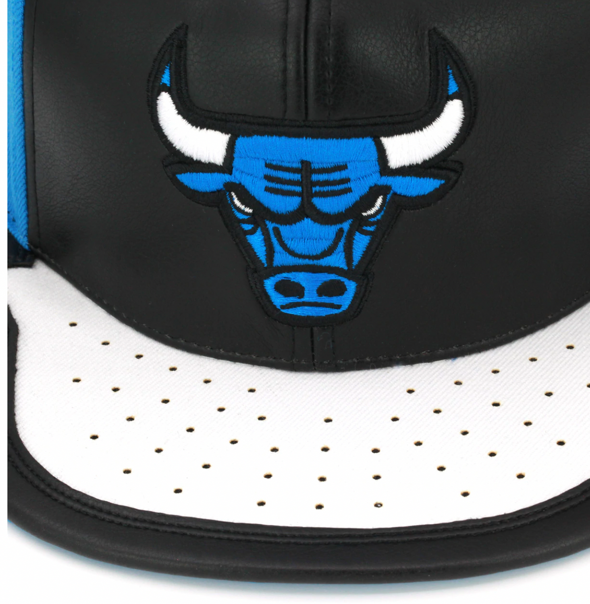 Chicago Bulls Day One Black/Blue/White Mitchell & Ness Snapback Hat