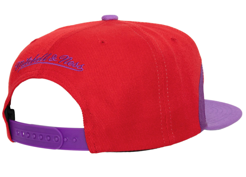 Toronto Raptors HWC Sharktooth Mitchell & Ness Snapback Hat