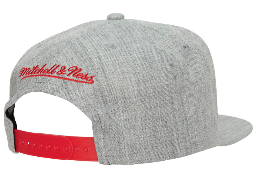 Los Angeles Clippers Gray Heathered 2.0 Mitchell & Ness Snapback Hat