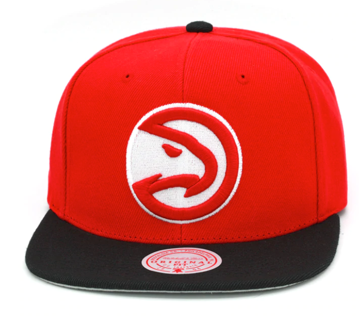 Atlanta Hawks NBA Basic Core  HWC Red/Black Mitchell & Ness Snapback Hat