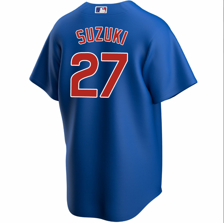 Men's Seiya Suzuki Chicago Cubs NIKE Royal Blue Alternate Replica Jersey