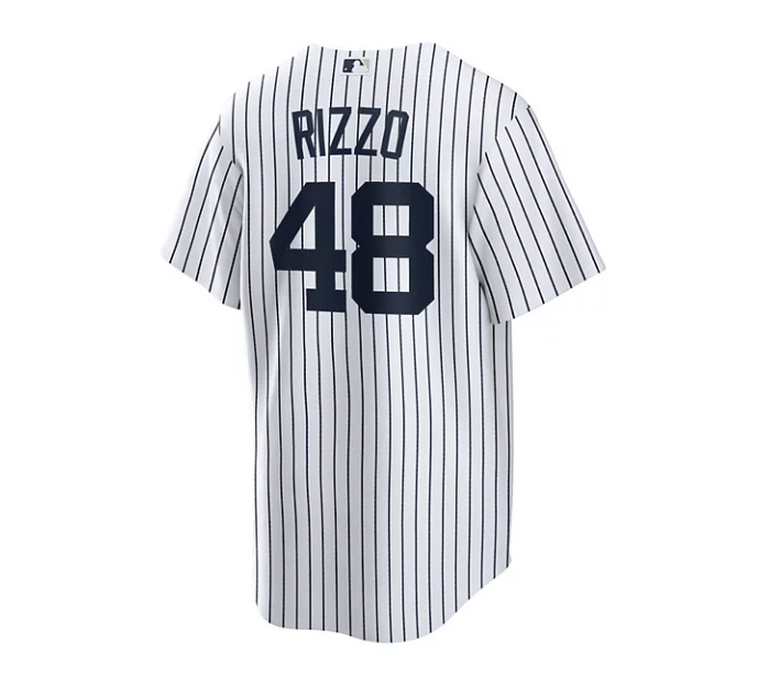 Men's Nike Anthony Rizzo White New York Yankees Home Official Replica Player Jersey