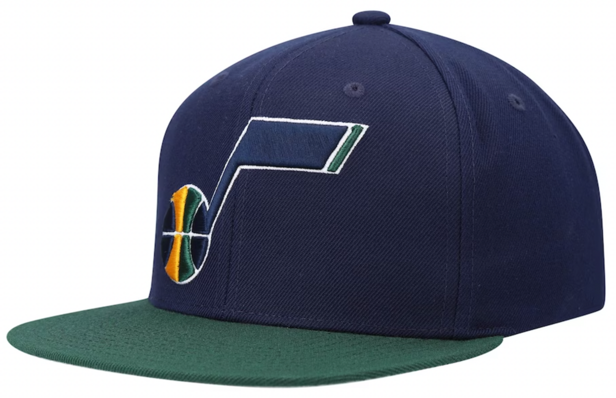 Mens NBA Utah Jazz HWC 2-Tone 2.0 Snapback Hat By Mitchell And Ness