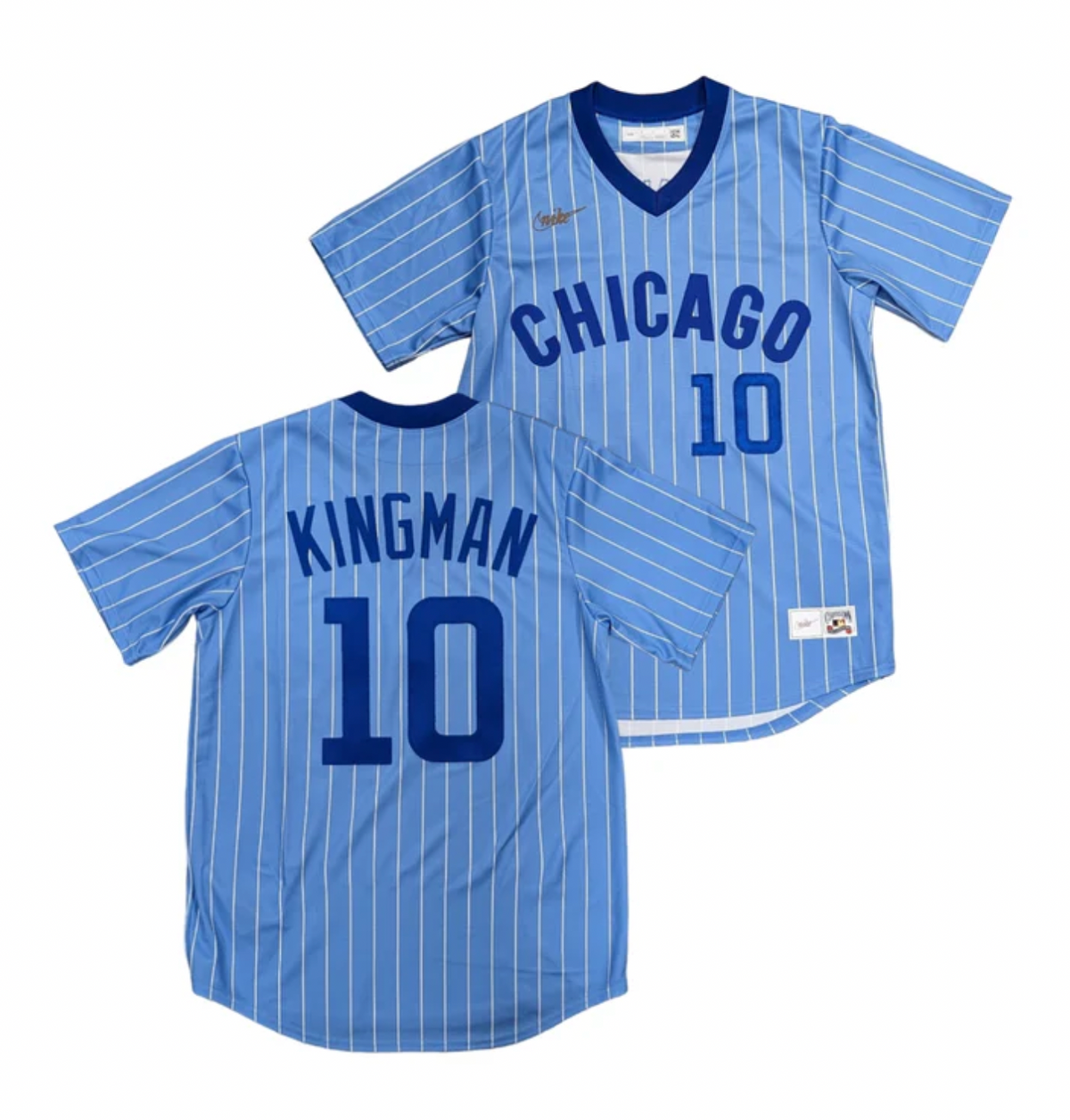 Men's Dave Kingman Chicago Cubs Cooperstown Powder Blue 1978 NIKE Replica Jersey
