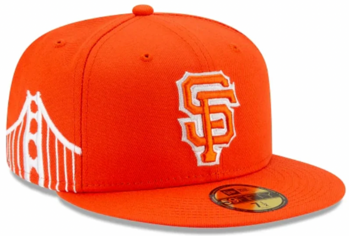 Men's San Francisco Giants New Era Orange City Connect 59FIFTY Fitted Hat