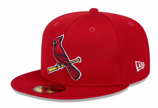 St. Louis Cardinals New Era Red 2025 Spring Training 59FIFTY Fitted Hat