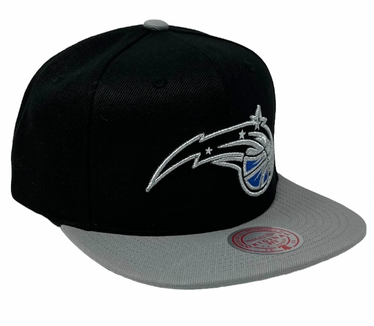 Men's Mitchell & Ness Orlando Magic Basic Core 2-Tone Snapback Adjustable Hat