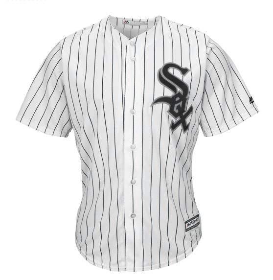 Men's Eloy Jimenez Chicago White Sox Pro Stitch Majestic White Home Cool Base Team Jersey