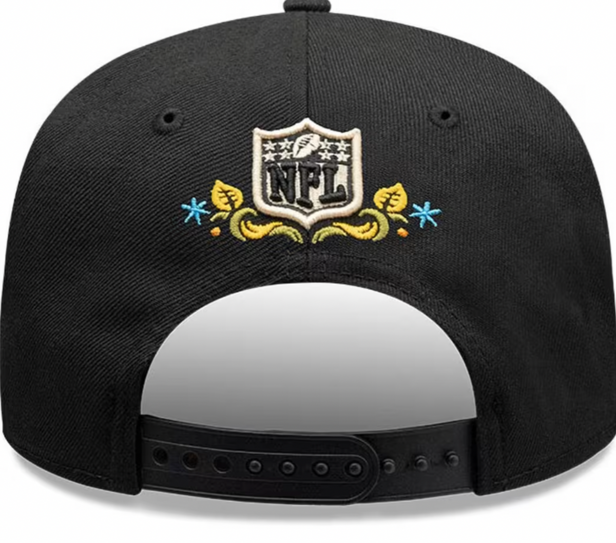 Men's Dallas Cowboys New Era Black Hasta La Muerte 25 9SEVENTY Adjustable Hat