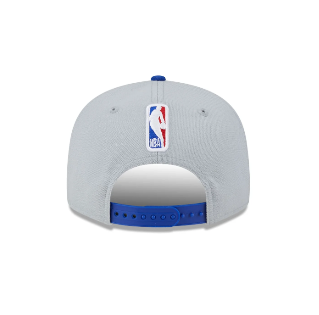 Men's Golden State Warriors 2023 NBA Tip Off Series Gray/Royal 9FIFTY Snapback Adjustable Hat