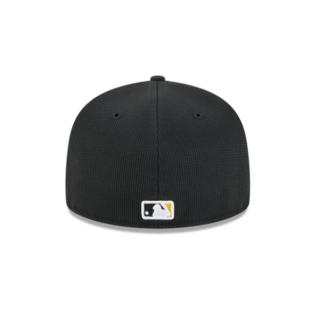 Pittsburgh Pirates New Era Black 2025 Spring Training 59FIFTY Fitted Hat