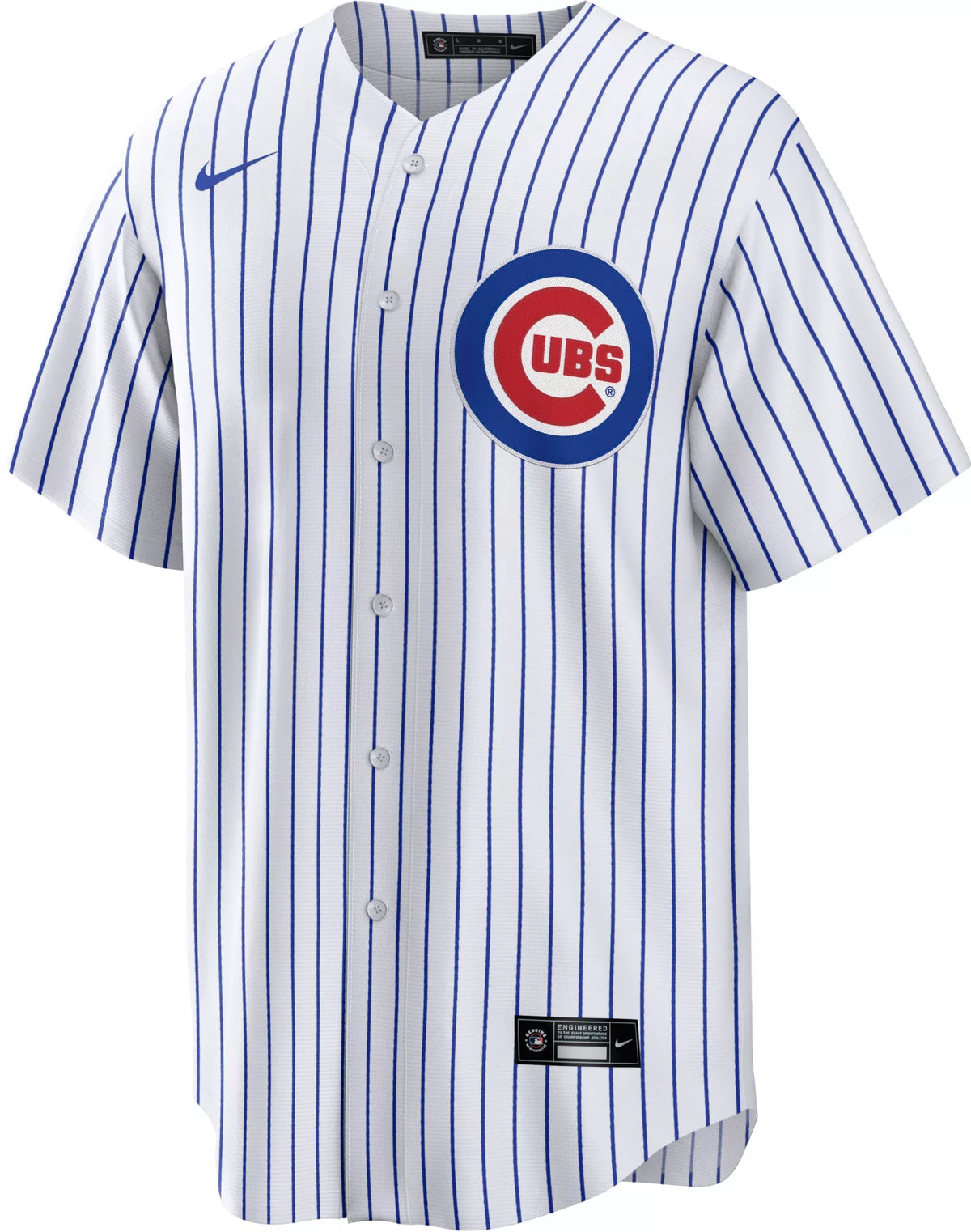 NIKE Men's Chicago Cubs Nico Hoerner Premium White Home Replica Jersey