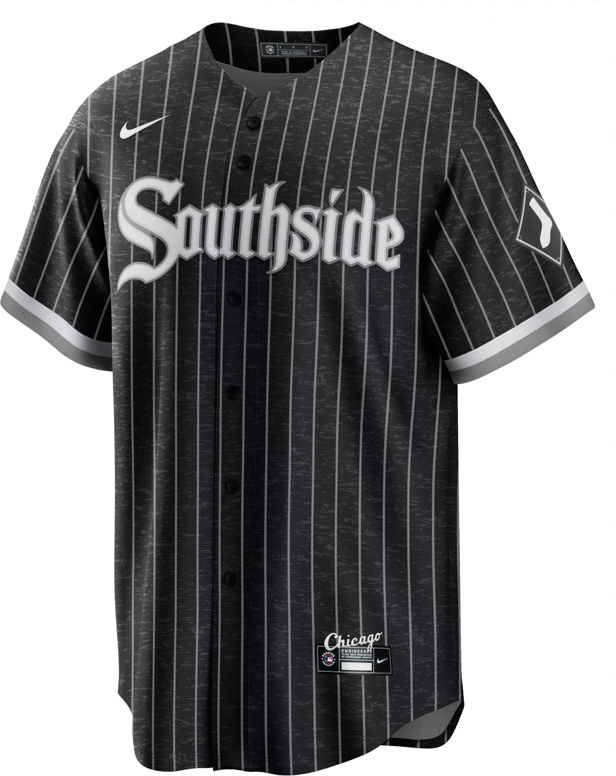Men's Tim Anderson Chicago White Sox Nike Black City Connect Premium Stitch Replica Jersey